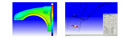プレス方向検討/カム方向検討