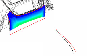 Lift up vertex line