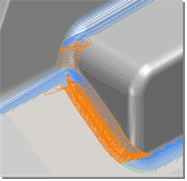 凹取残し−等高