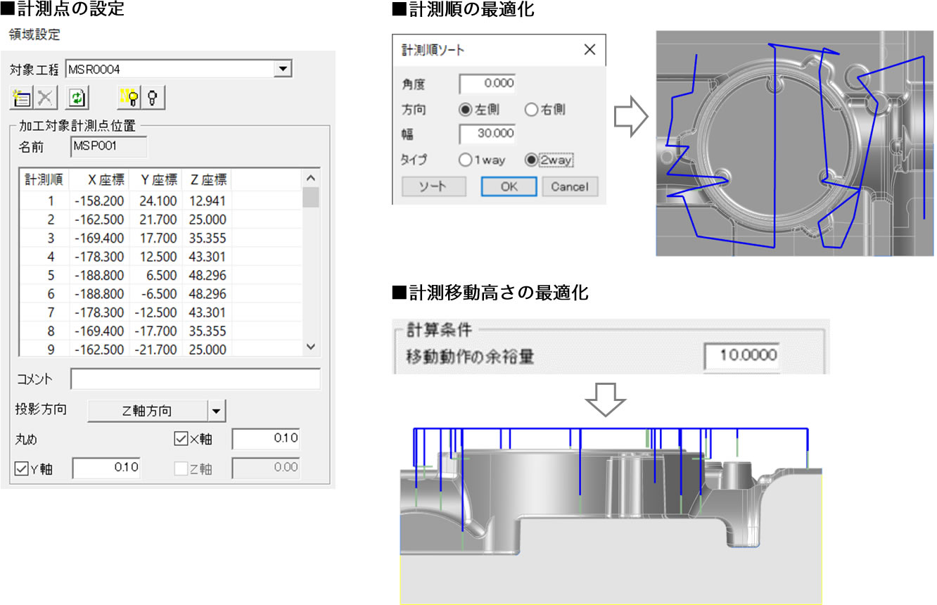 �v���_�̐ݒ�@�v�����̍œK���@�v���ړ������̍œK��