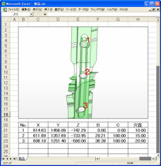 ����ŕK�v�ƂȂ錊���H�p�̉��H�w�����iEXCEL�j���o�͂ł��܂��B