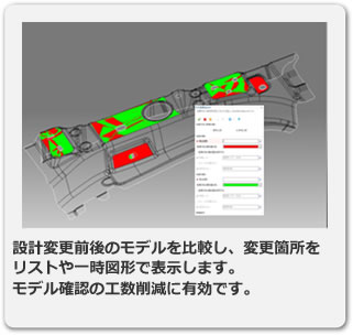 モデル比較機能