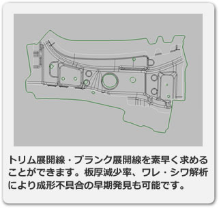 簡易トリム展開・ブランク展開作成